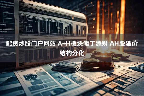 配资炒股门户网站 A+H板块添丁添财 AH股溢价结构分化