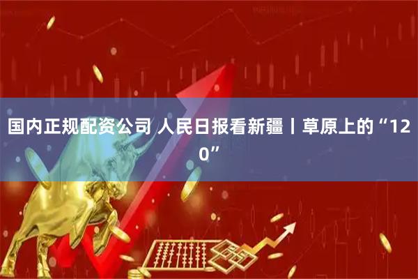 国内正规配资公司 人民日报看新疆丨草原上的“120”